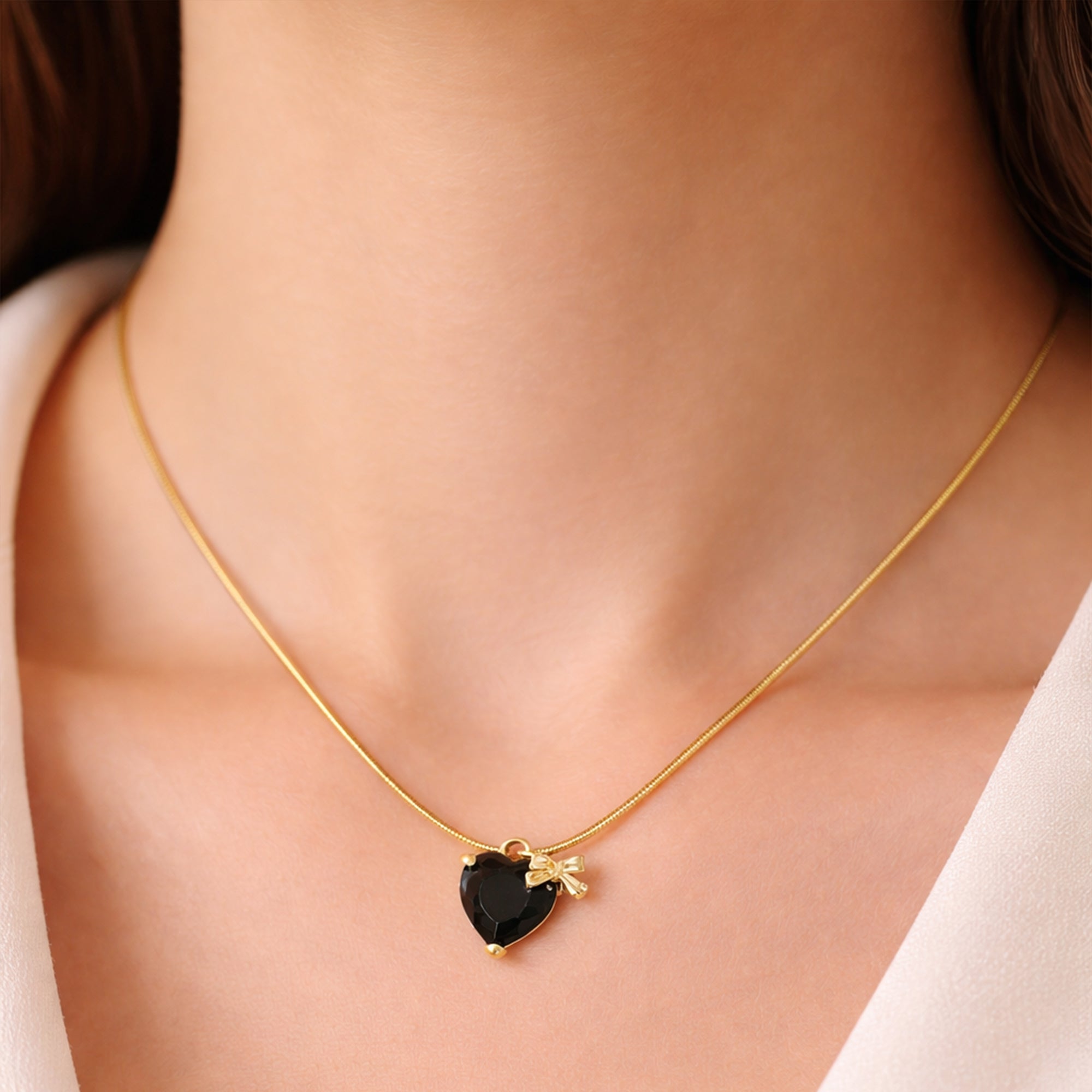 CosmiDil | Anti-Tarnish Pendant | Heart-Shaped Pendant