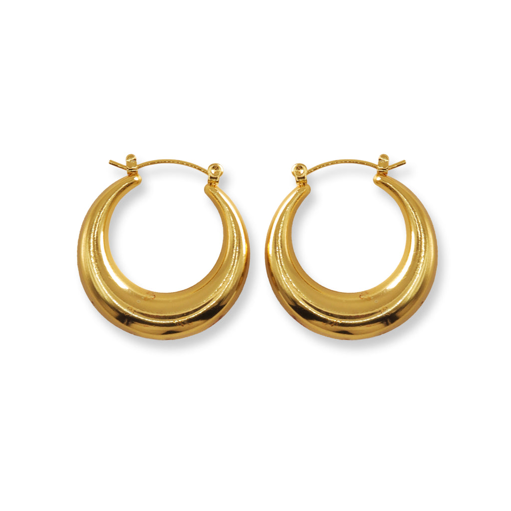 Sunlit Hoop Earring