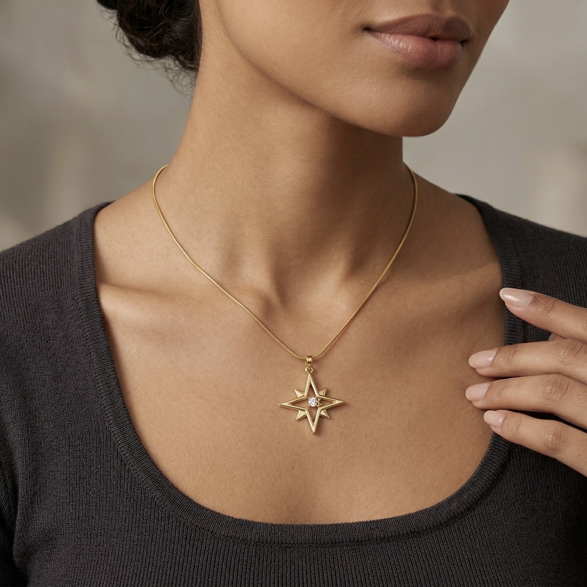Cosmic Flare Star Pendant