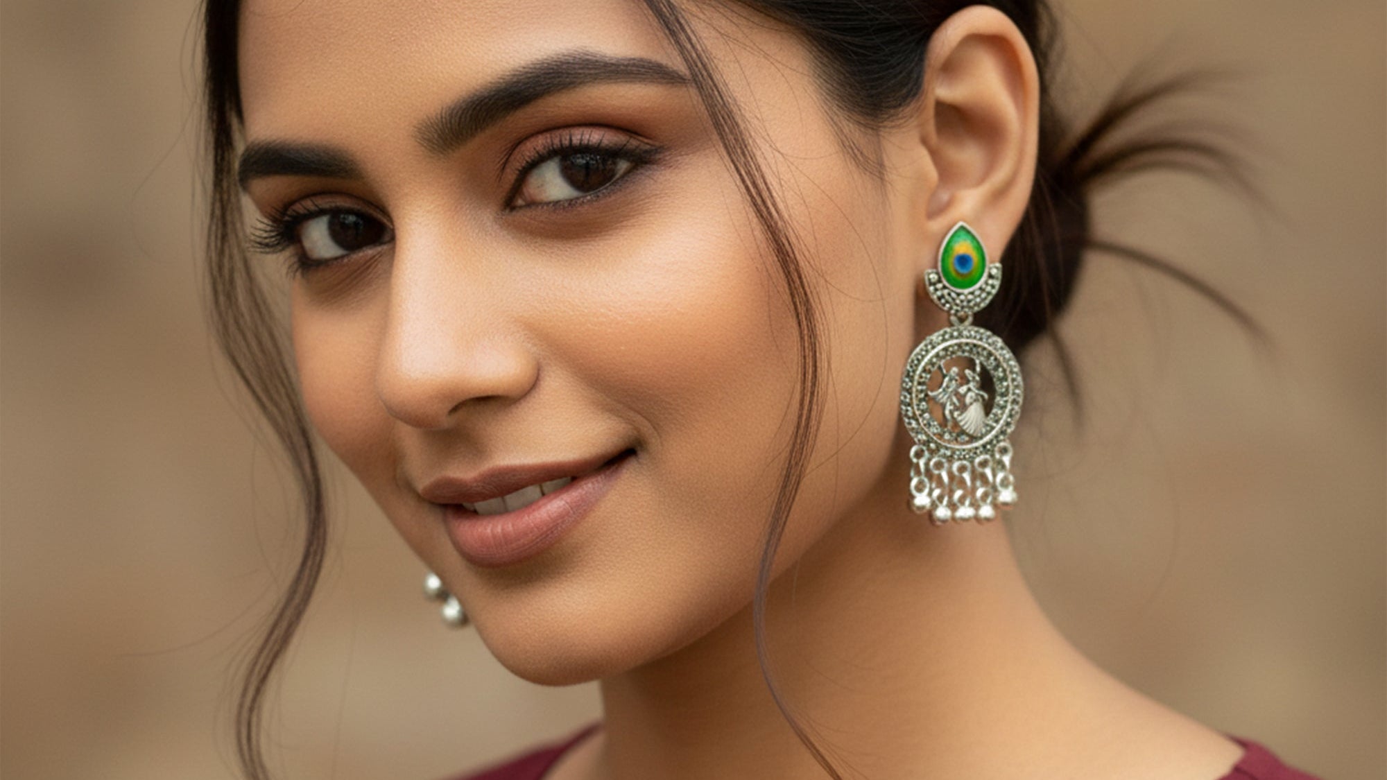 Raas Kundal | Oxidised Jewellery | Earring for women