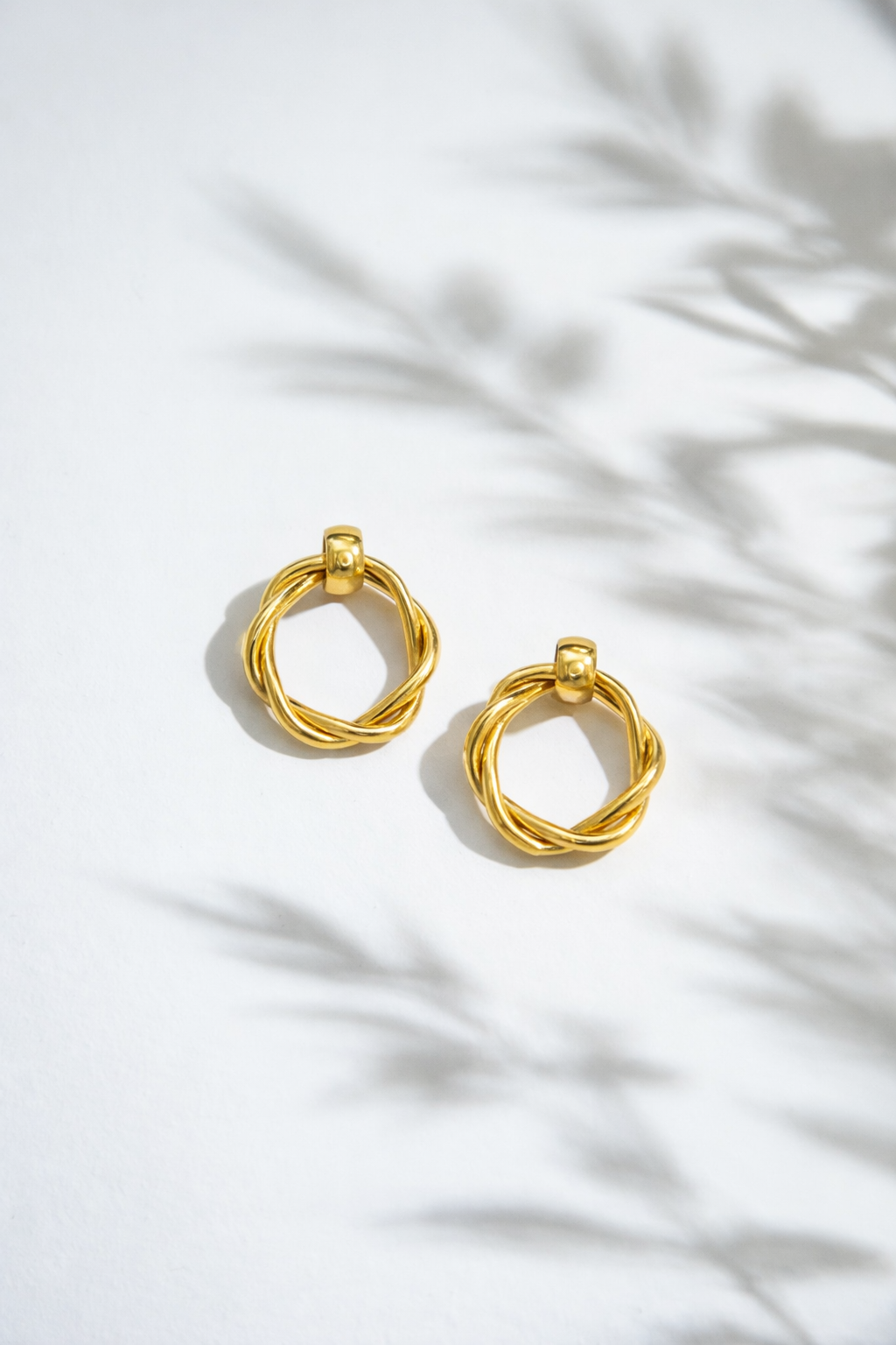 Twisted Hoop Earring